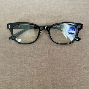 Black Blue Light Glasses readers 2.50